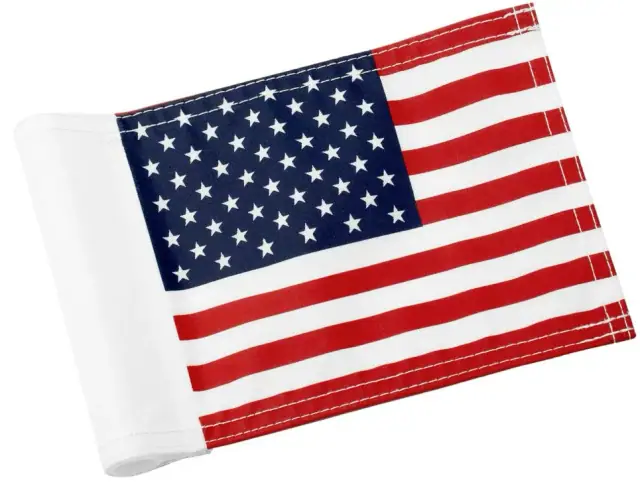 KINGTOP USA Mini Golf Flag, 6 x 8 in, Double-Sided 420D Nylon product image